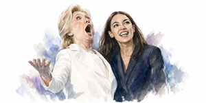 Hillary and AOC